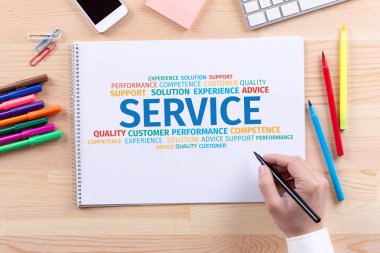  Servis sözcüğü bulut