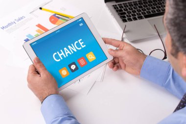 Tablet ekrandaki metni