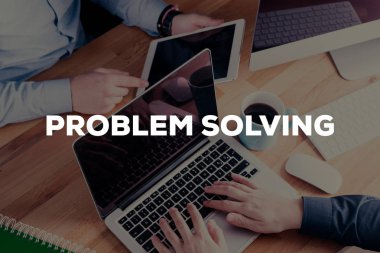 İşadamları el araçları kullanma