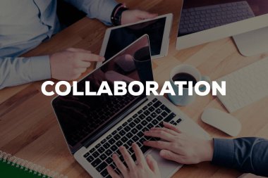 İşadamları el araçları kullanma