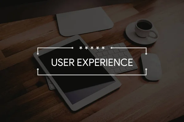 User Experience Konzept — Stockfoto