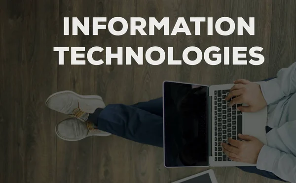 INFORMATION TECHNOLOGIES CONCEPT — Stock Photo, Image