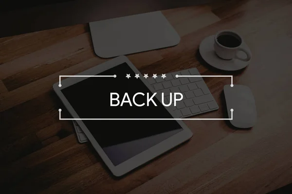 Concetto di backup — Foto Stock