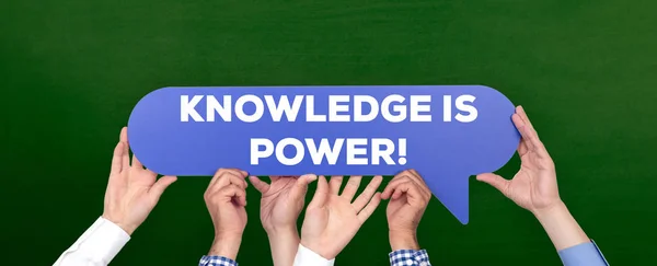 KNOWLEDGE IS POWER! CONCEPT