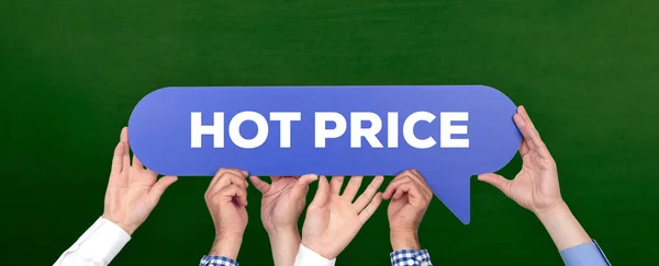 HOT PRICE CONCEPT — Stock Photo, Image