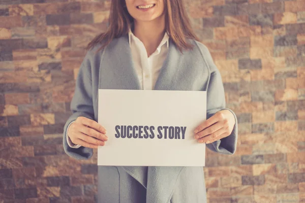 Concetto storia di successo — Foto Stock