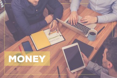 İşadamları gadget'lar ile çalışma