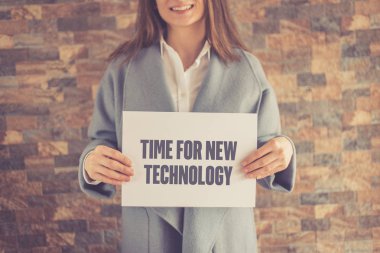 Yeni teknoloji kavramı için zaman