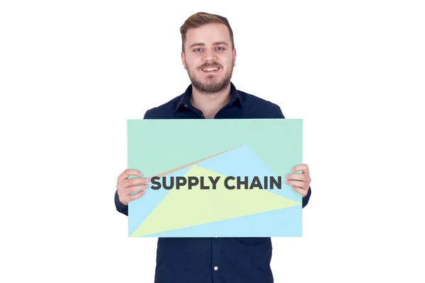 Supply chain konceptet — Stockfoto