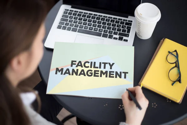 Facility Management Konzept — Stockfoto