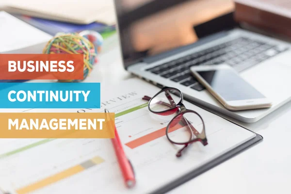 Business Continuity Management Concept — Stockfoto