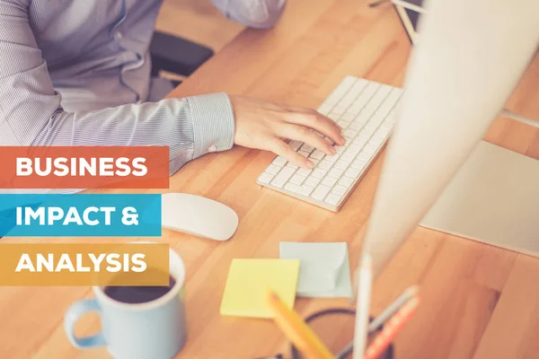 Business Impact en analyse Concept — Stockfoto