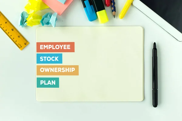 Employee Stock Ownership Plan Concept — Stockfoto