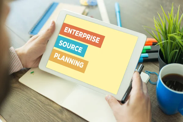 Enterprise bron Planning Concept — Stockfoto