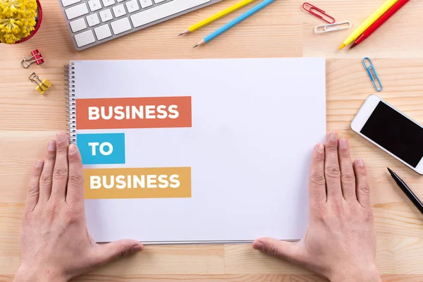 Business-to-business concept — Stockfoto