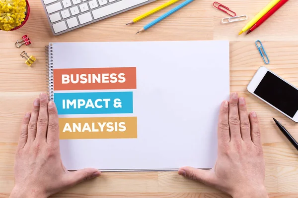 Business Impact en analyse Concept — Stockfoto