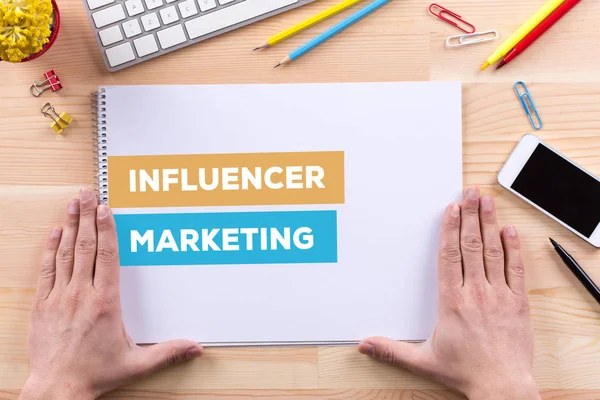 Influencer-Marketingkonzept — Stockfoto