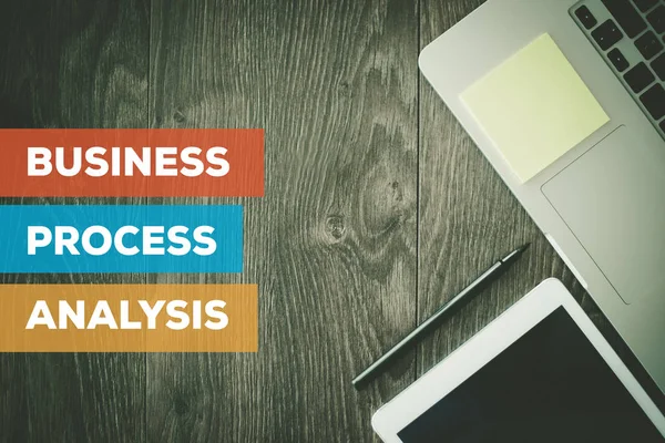 ビジネス プロセス分析の概念 — ストック写真