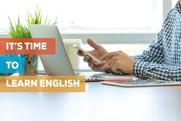 IT\'S TIME TO LEARN ENGLISH CONCEPT