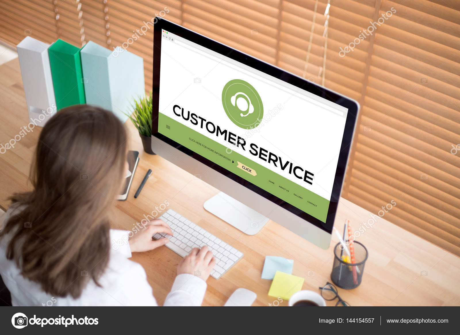 CUSTOMER SERVICE CONCEPT Stock Photo by ©garagestock 144154557