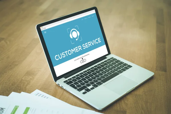 CUSTOMER SERVICE CONCEPT — Stock Photo, Image