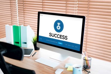 Başarı kavramı ekranda