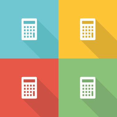 Finansal planlama düz simgesi kavramı