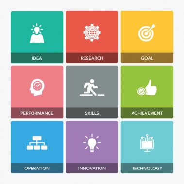 Deneyim Icon Set