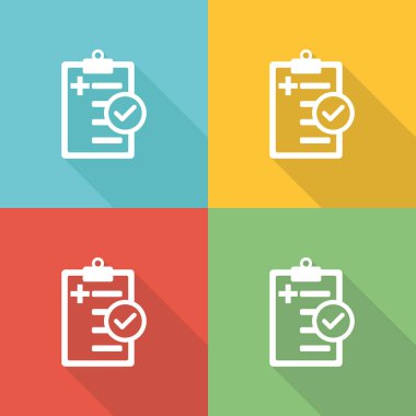 Yaşam tarzı düz simgesi kavramı