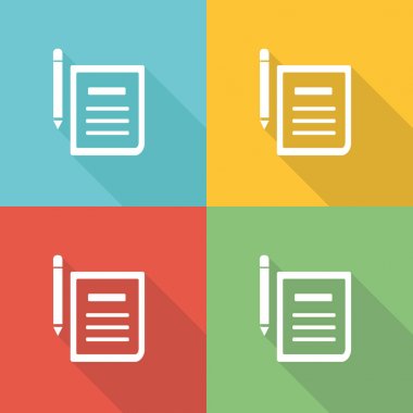 Anlaşma düz simgesi kavramı