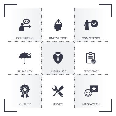 Uzman tavsiyesi Icon Set