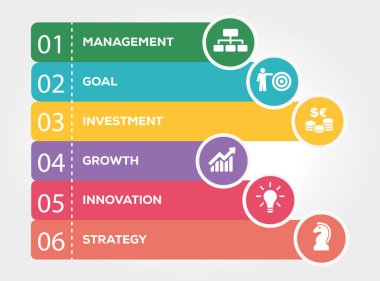 Gelir Infographic kavramı