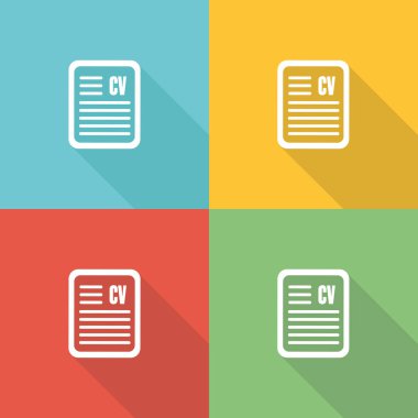 Uygulama düz simgesi kavramı 