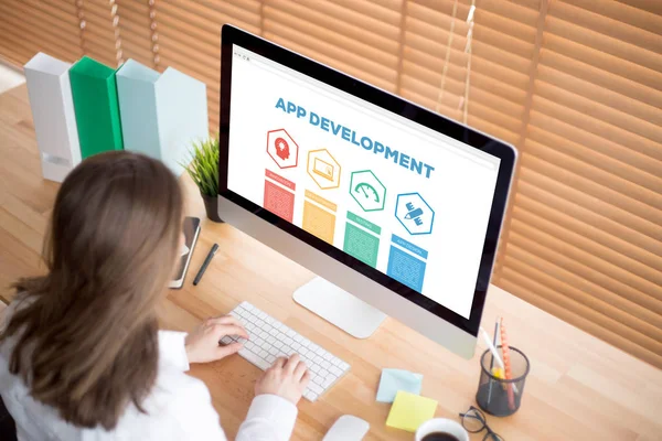 App Development,  Innovation Concept — Stock Photo, Image