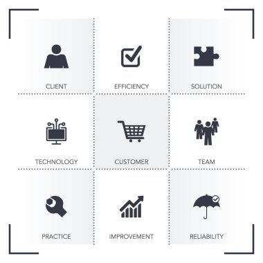 Servisi yenilik Icon Set