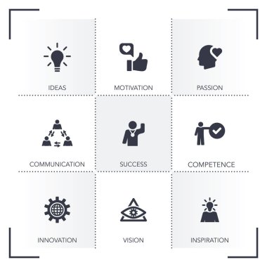 Mükemmellik Icon Set