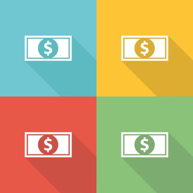 Nakit düz simgesi kavramı