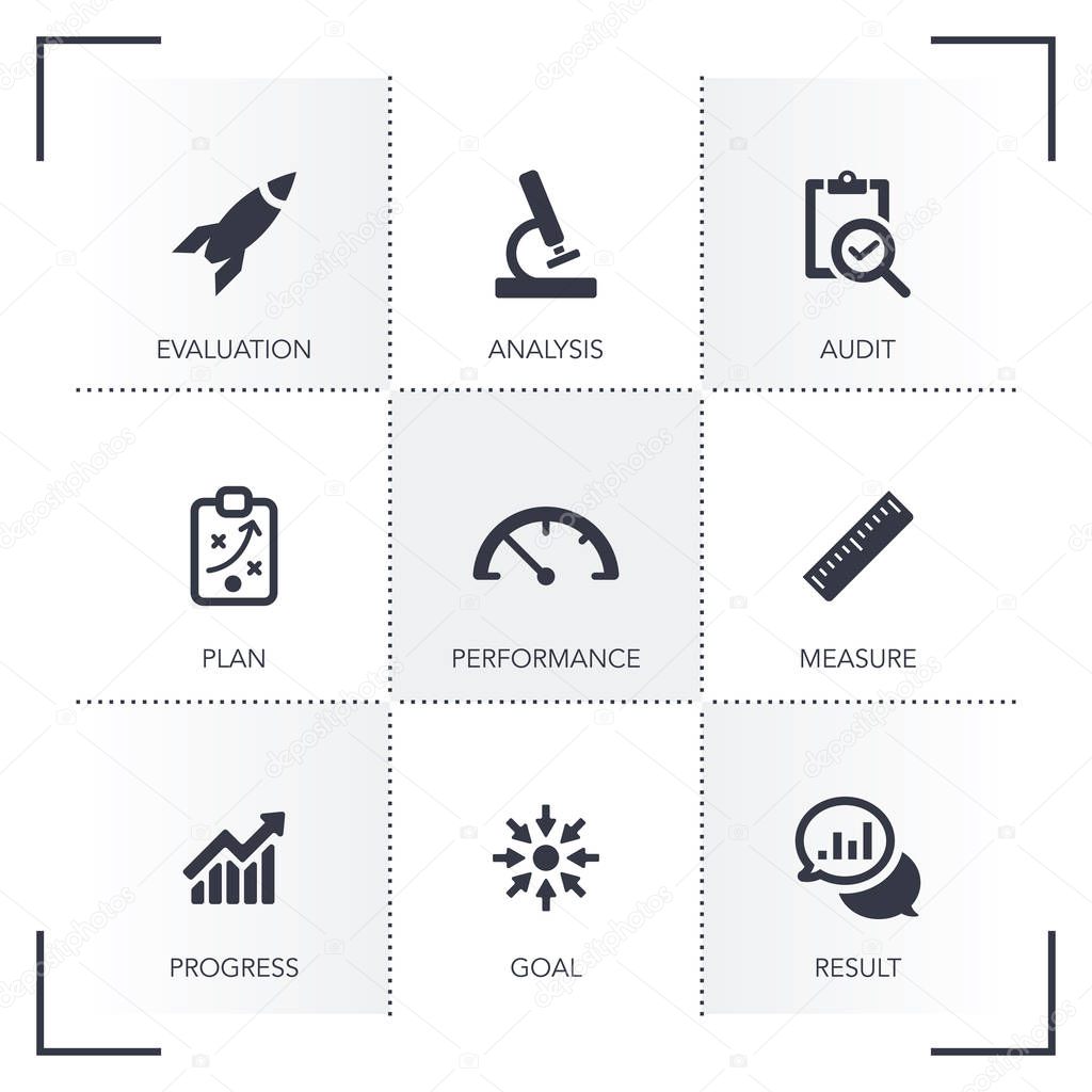 ASSESSMENT ICON SET