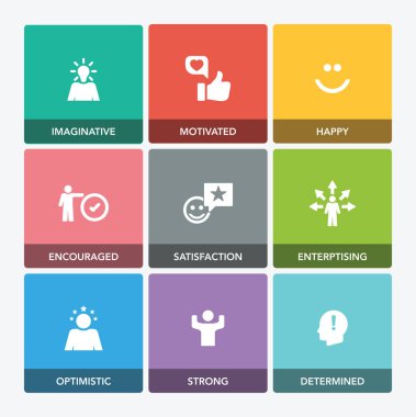 Pozitif Icon Set düşünüyorum