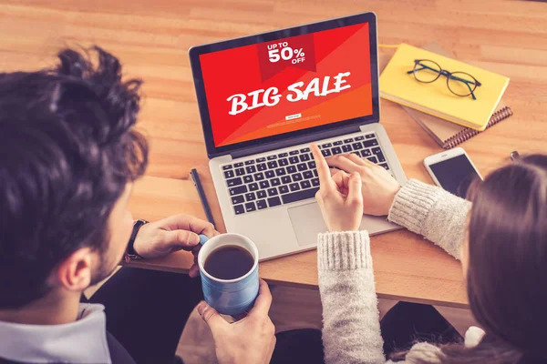 BIG SALE CONCEPT — Stock Photo, Image