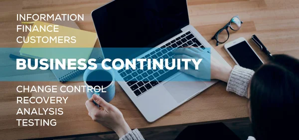 BUSINESS CONTINUITY CONCEPT — Stock Photo, Image