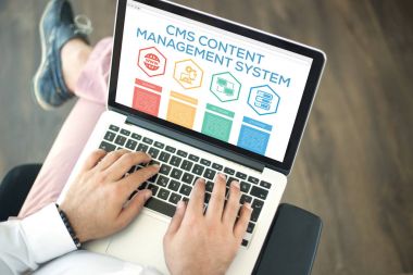 CMS içerik yönetim sistemi kavramı 