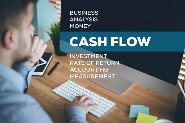 CASH FLOW CONCEPT — Stock Photo, Image