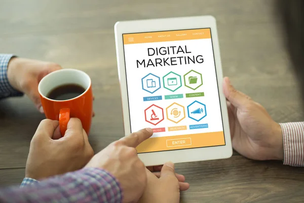 Concepto de marketing digital — Foto de Stock