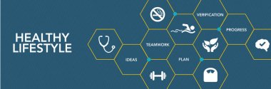 Sağlıklı yaşam simgesi kavramı