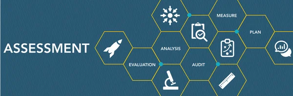 Concepto de Icono de Evaluación — Vector de stock