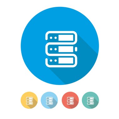 Veri kavramı. illüstrasyon 