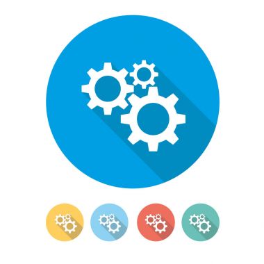 Sistem kavramı. illüstrasyon 