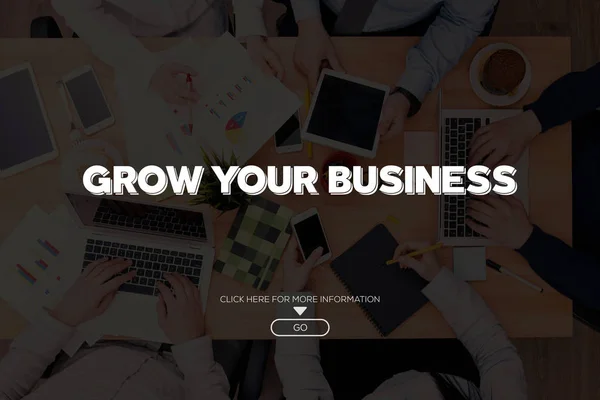 Hacer crecer su concepto de negocio —  Fotos de Stock