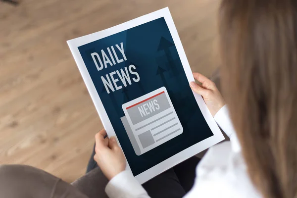 DAILY NEWS CONCEPT — Stock Photo, Image